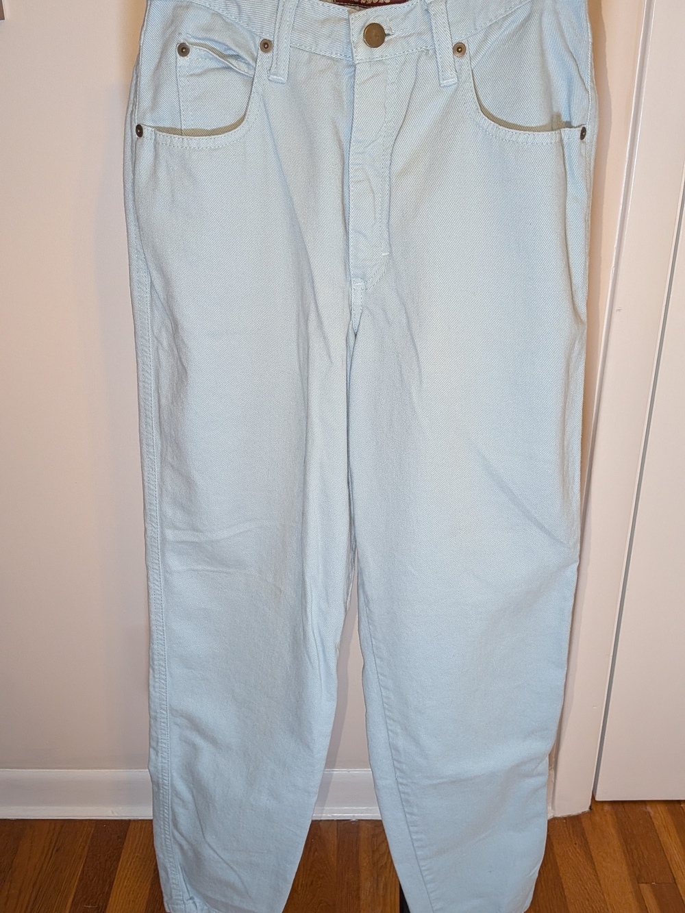 L.A. Blues Vintage Light Wash High Waist Mom Jeans Size 9 Waist 26
